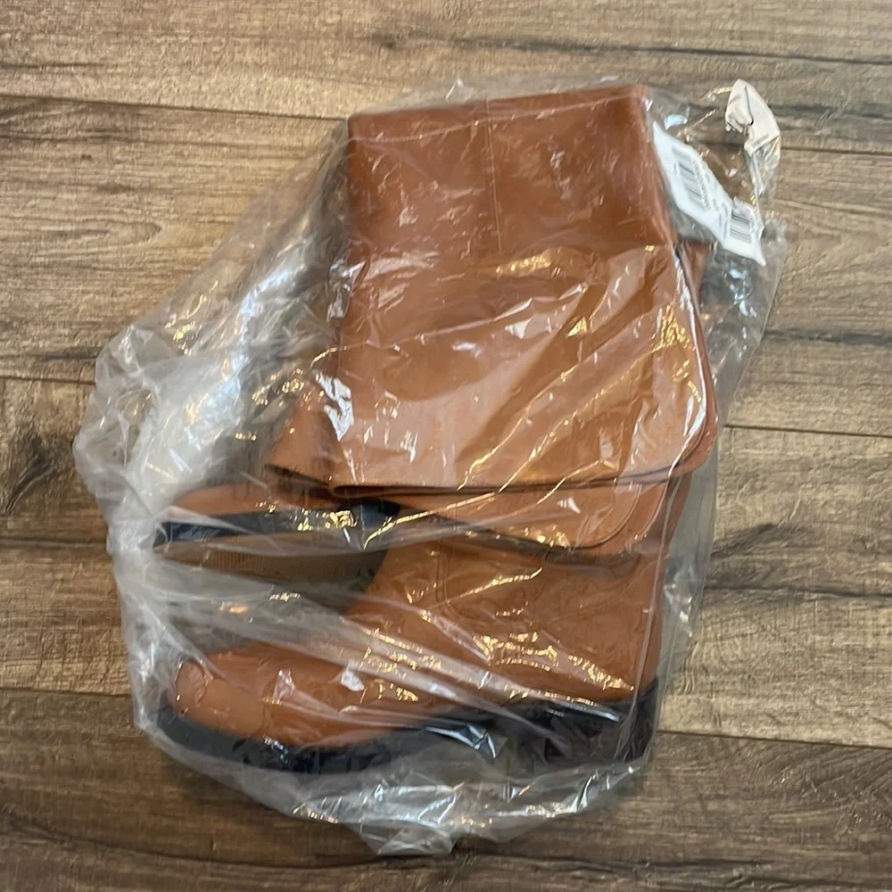 J. Crew Leather over-the-knee riding boots Item BA769 - Picture 4 of 5